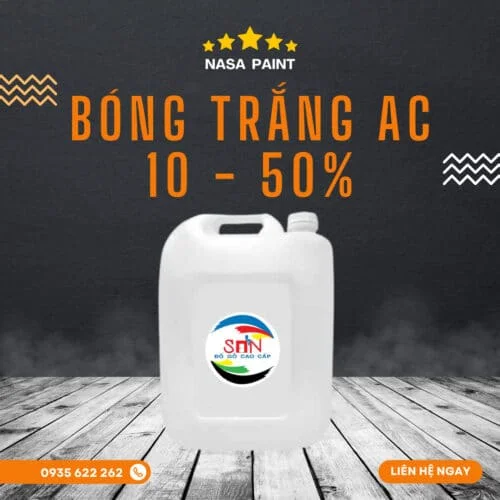 Sơn bóng trắng AC 10-50%