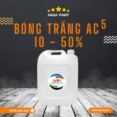 Sơn bóng trắng AC5 10-50%