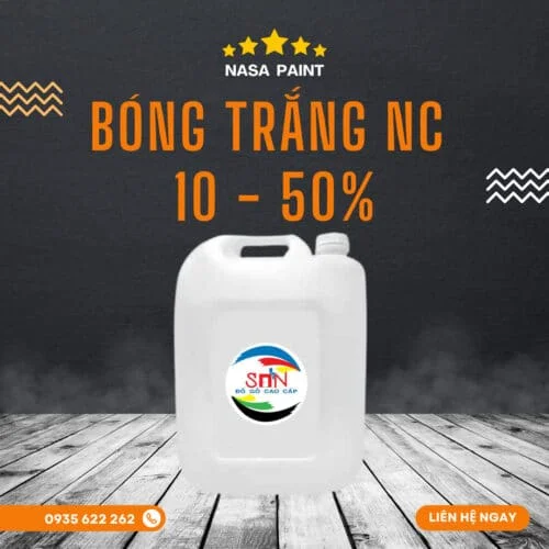 Sơn bóng trắng NC 10-50%