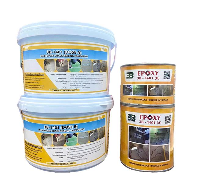 Keo Epoxy trám trét vết nứt