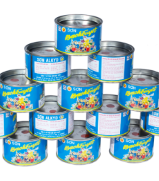 Sơn dầu Alkyd trắng mờ Bạch Tuyết