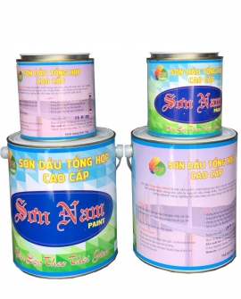 Sơn dầu tổng hợp loại 4 kg