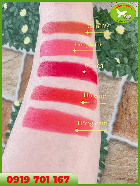 Son dưỡng môi dừa cao cấp