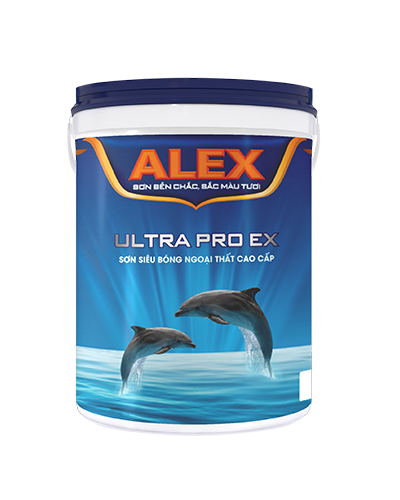 Sơn ngoại thất siêu bóng Alex Ultra Pro Ex