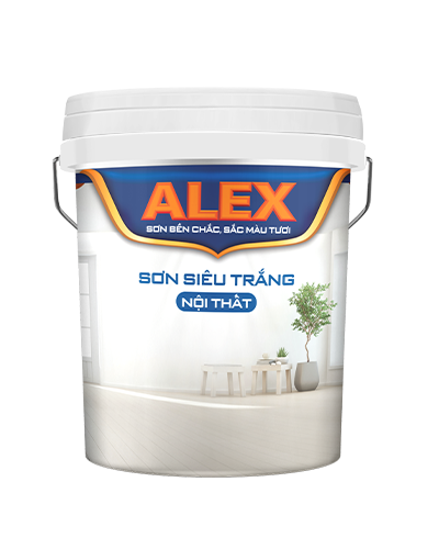 Sơn nội thât Alex siêu trắng