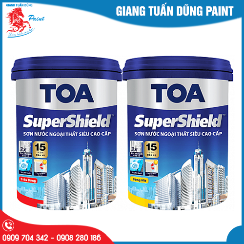 Sơn nước ngoại thất siêu cao cấp SuperShield