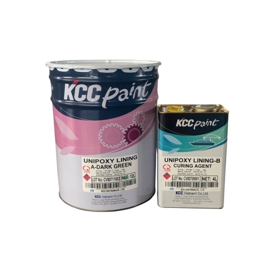 Sơn phủ Epoxy hệ tự san phẳng KCC Unipoxy Lining