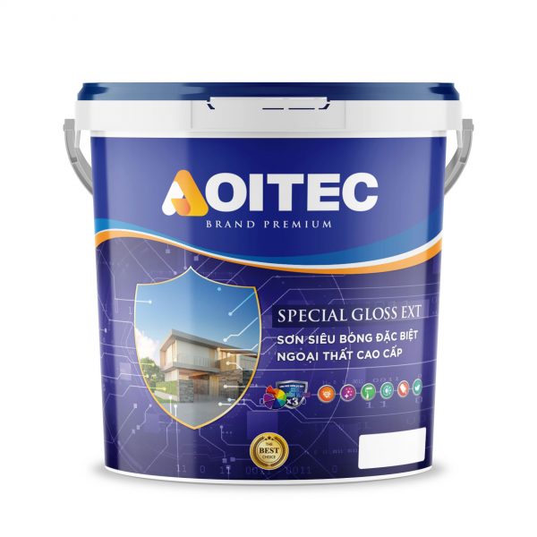 Sơn siêu bóng ngoại thất đặc biệt