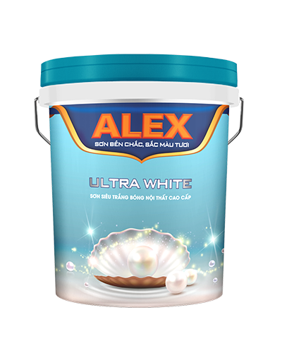 Sơn siêu trắng nội thất Nano Alex Ultra White