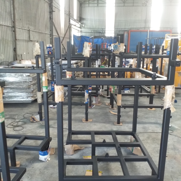 Sơn tĩnh điện hàng hóa quá khổ