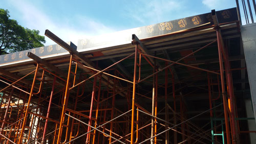 Ván ép cốp pha phủ phim