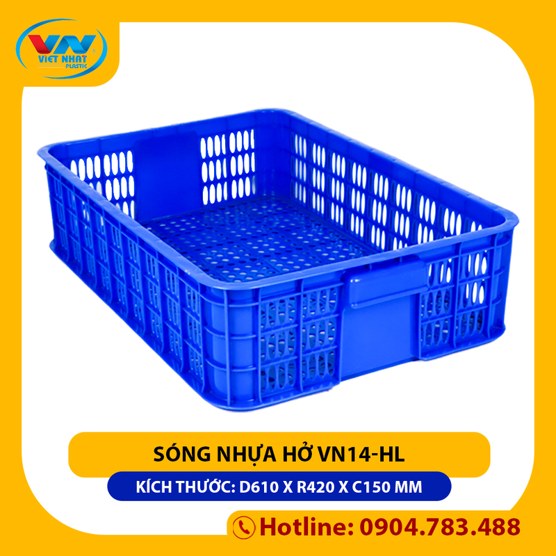 Sóng nhựa hở 1T5