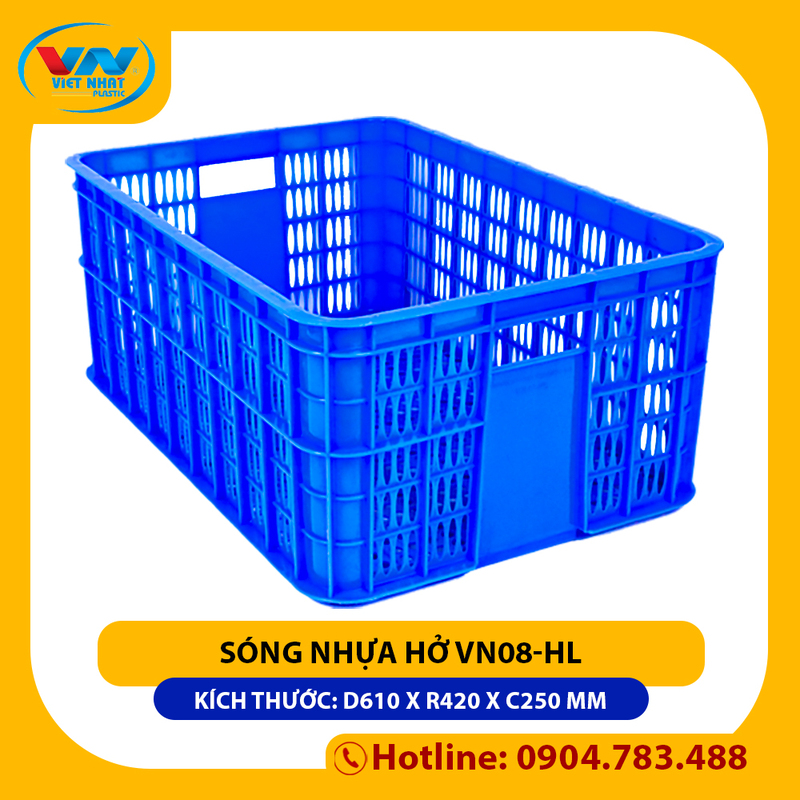Sóng nhựa hở 2T5