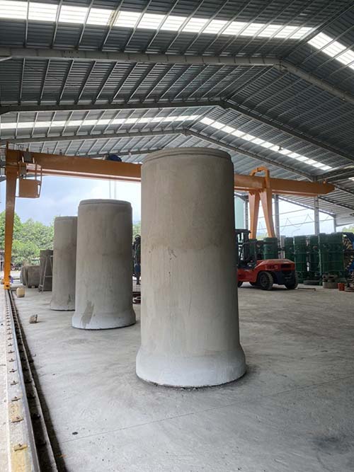 Sản phẩm cống bê tông quay ép