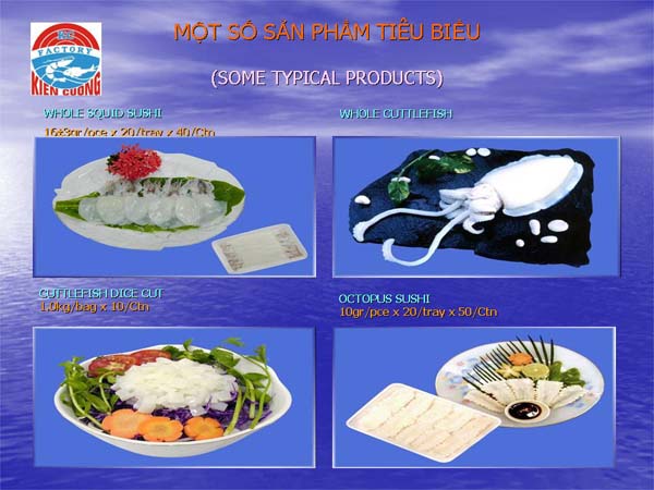 Một số sản phẩm tiêu biểu