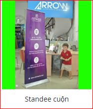 Standee cuộn