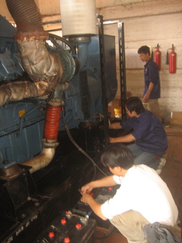 Bảo trì máy phát điện