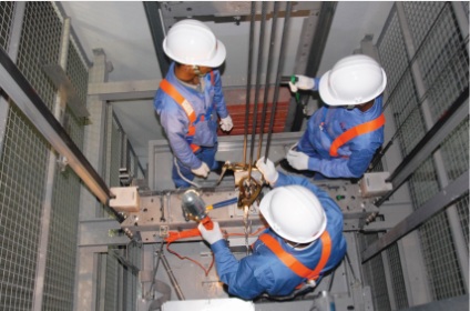 Sửa chữa, bảo trì thang máy