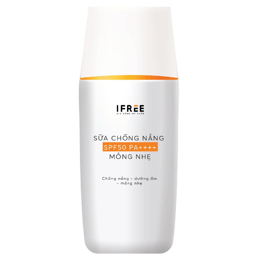 Sữa chống nắng mỏng nhẹ SPF50, PA+++