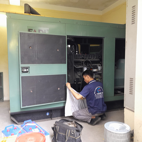 Sửa chữa, bảo dưỡng máy phát điện Perkins 300kVA - Kho bạc Nhà Nước