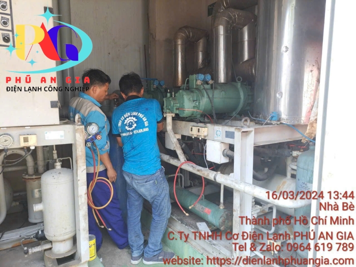 Sửa chữa, bảo trì kho lạnh cấp đông
