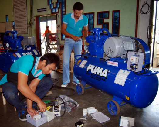 Sửa chữa, bảo dưỡng máy nén khí
