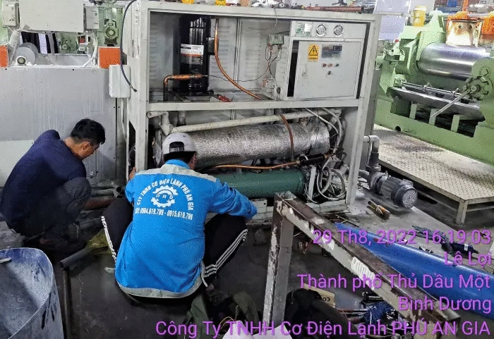 Sửa máy chiller
