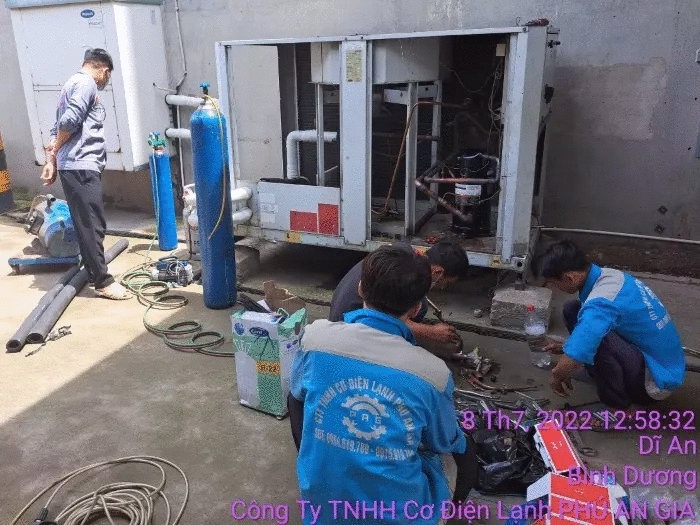 Sửa máy lạnh công nghiệp