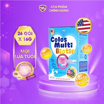 Sữa non Colos Multi Biotic dành cho mọi lứa tuổi