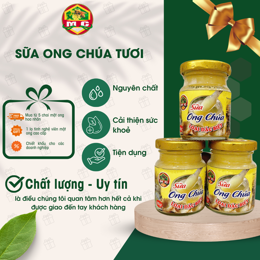 Sữa ong chúa tươi - 100gram