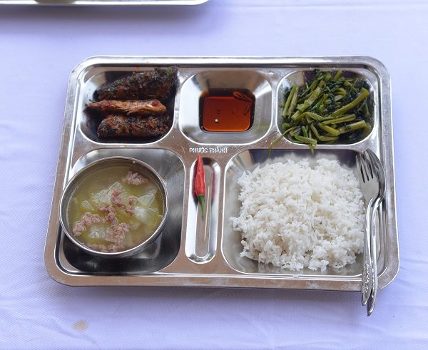 Suất ăn mẫu Phước Thành