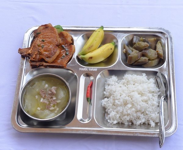 Suất ăn mẫu Phước Thành