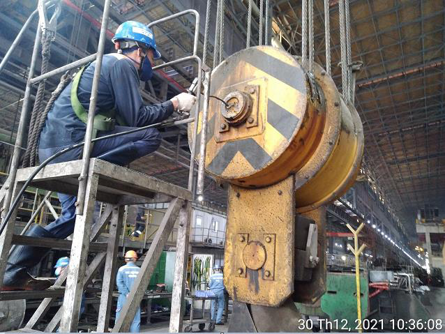 Tác nghiệp bơm mỏ móc cầu