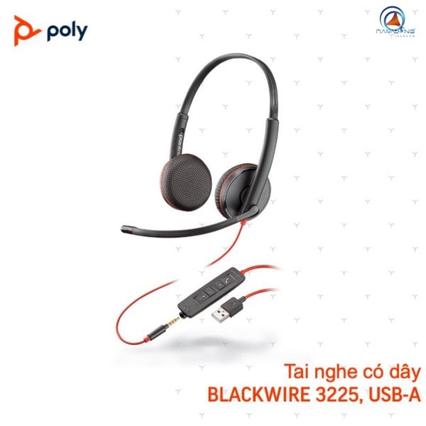 Tai nghe Blackwire 3225 USB-A