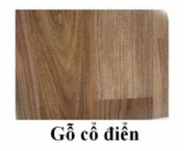 Tấm Simili hình vân gỗ cổ điển