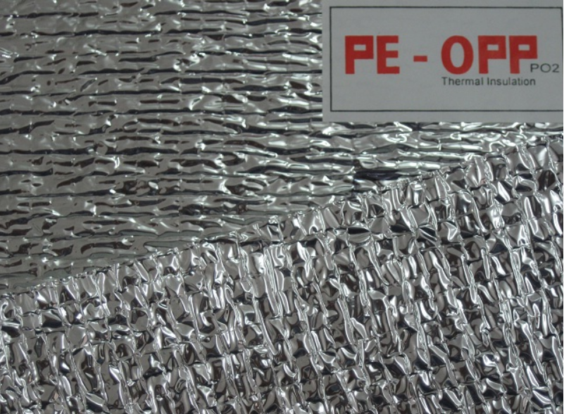 Tấm cách nhiệt PE 2 mặt OPP/PO2