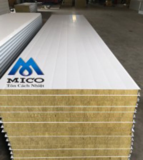 Tấm Rockwool chống cháy giấu vít