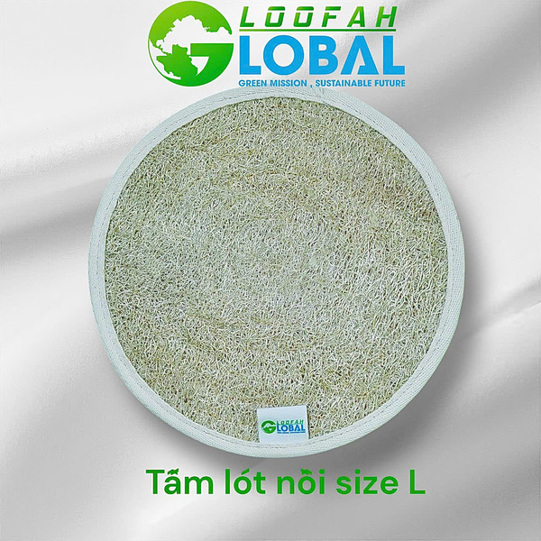 Tấm lót nồi xơ mướp size L