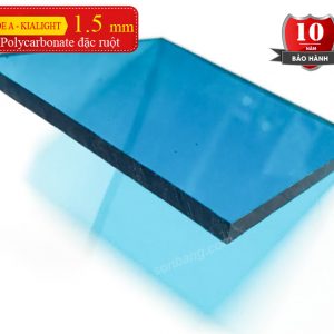 Tấm nhựa polycarbonate đặc ruột