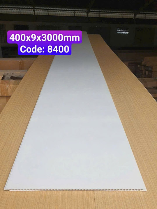 Tấm nhựa ốp tường Nano giả gỗ mã 8400