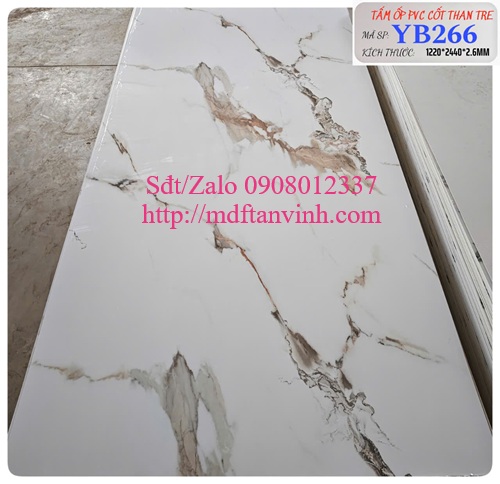 Tấm ốp PYC cốt than tre