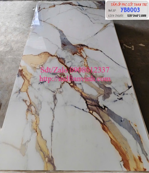 Tấm ốp PYC cốt than tre