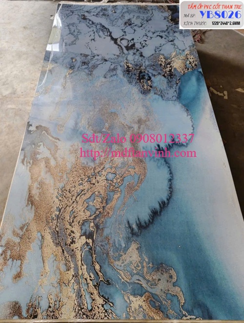 Tấm ốp PYC cốt than tre