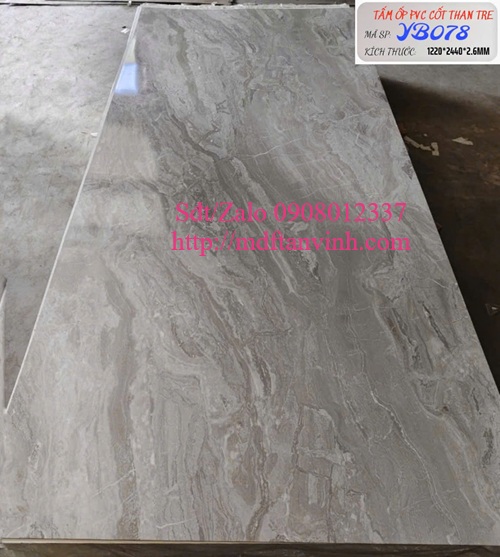 Tấm ốp PYC cốt than tre