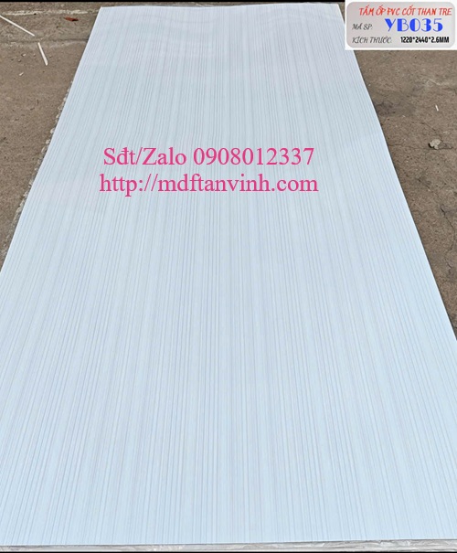 Tấm ốp PYC cốt than tre