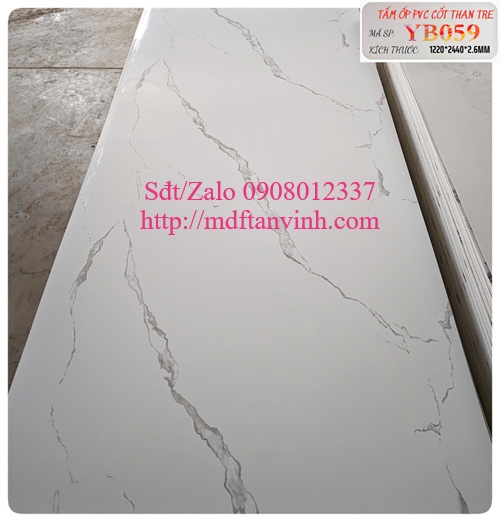 Tấm ốp PYC cốt than tre