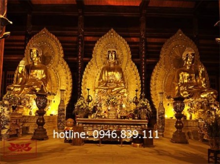 Tượng Tam Thế Phật