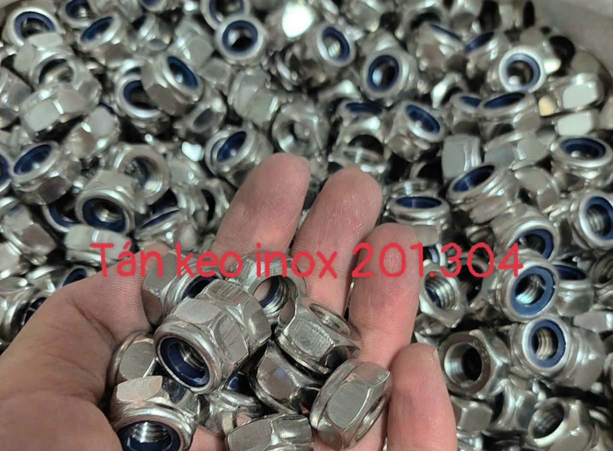 Tán keo inox 201, 304