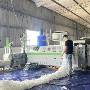 Máy tạo hạt pp vải không djet