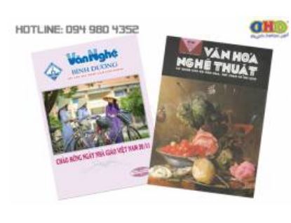 In tạp chí nghệ thuật